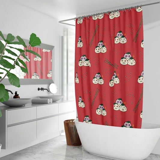 Salty Baos Shower Curtain