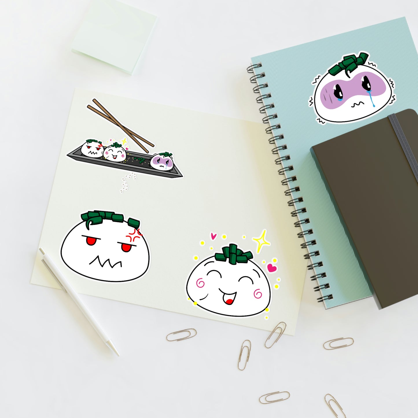 Salty Baos' Sticker Sheets