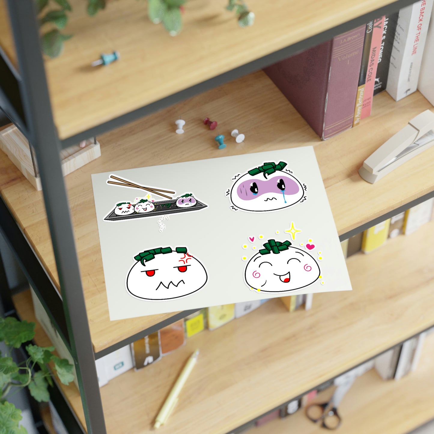 Salty Baos' Sticker Sheets