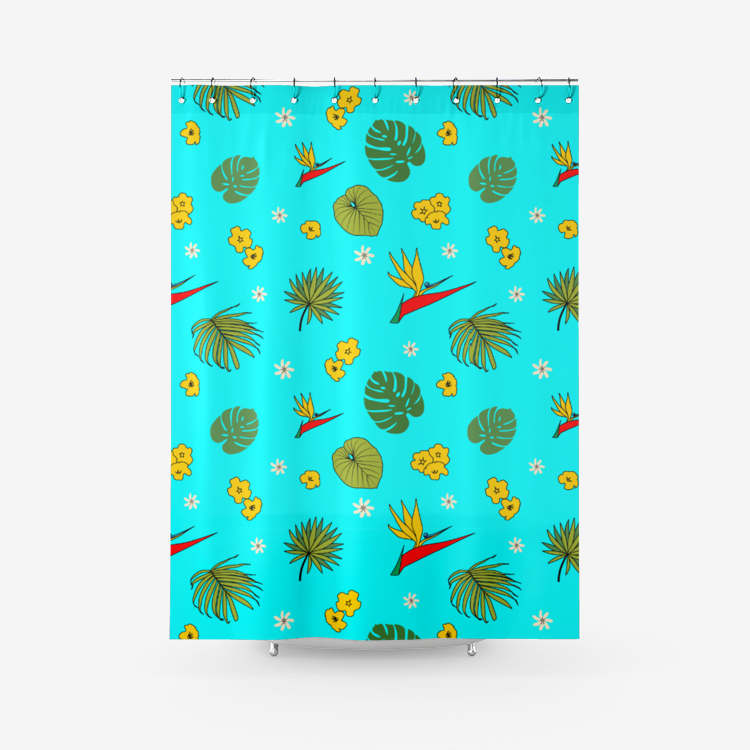 Shaka Shower Curtain