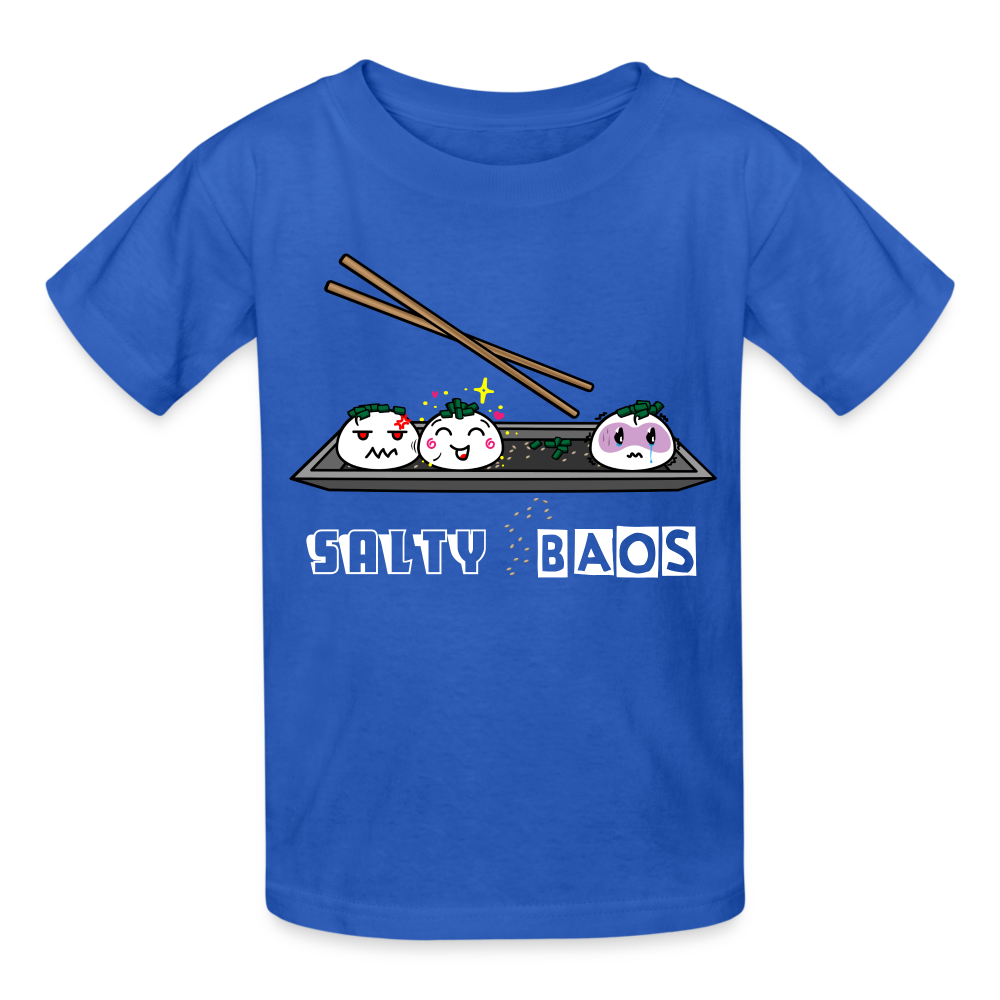 Salty Baos Gildan Ultra Cotton Youth T-Shirt - royal blue