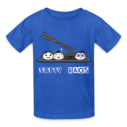 Salty Baos Gildan Ultra Cotton Youth T-Shirt - royal blue